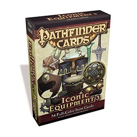 Pathfinder Cards: Iconic Equipment 3 Item Cards Deck