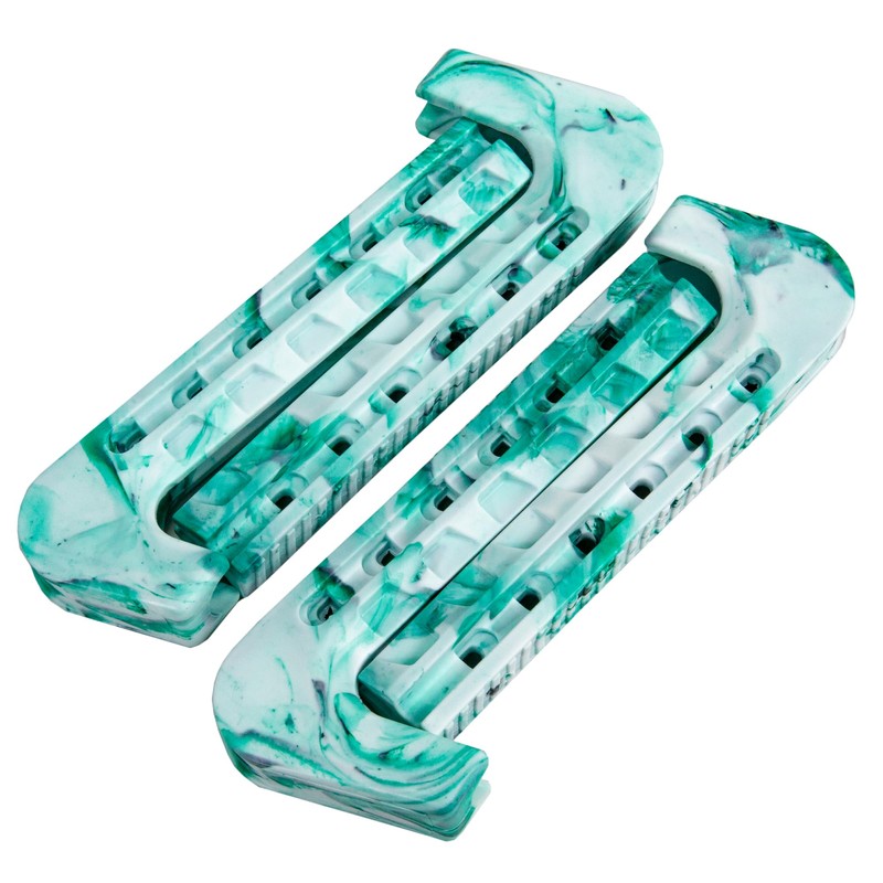 Xcess Adjustable Marble Ice Skate Guards (Green)