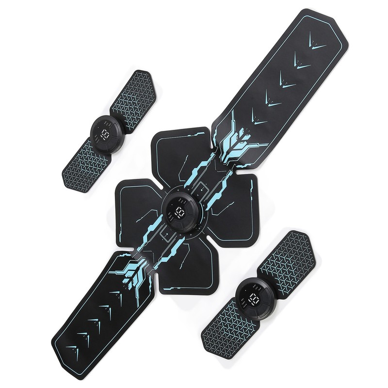 EMS Wireless Muscle Stimulator Unisex Abdominal Toner for Abdomen Back