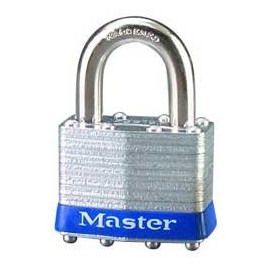 Master Lock No. 1 Universal Pin Laminated Padlock 1UP (Pack of 6)