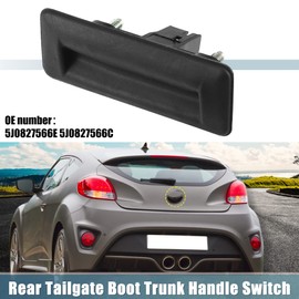 X AUTOHAUX 5J0827566E Rear Tailgate Boot Trunk Handle Switch for VW Golf 07-09