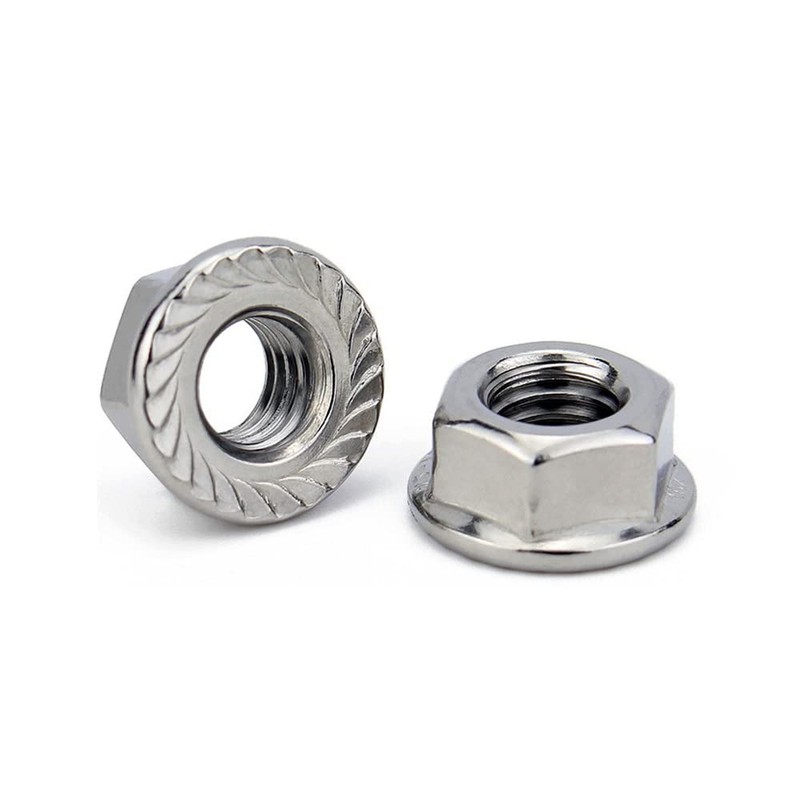 Hex Flange Nuts Set of 20 M3 M4 M5 M6