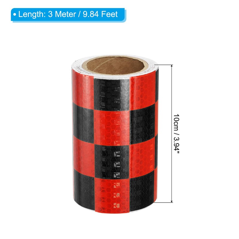 PATIKIL Reflective Tape, 1 Roll 4 Inch x 10 Ft