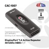 Club3D DisplayPort™ 1.4 Active Repeater/Signal Amplifier 4K120Hz HBR3 B/B