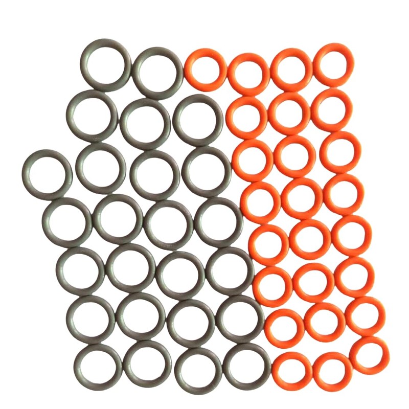 1/4" & 3/8" Pressure Washer QD Colored O-Rings (1/4''&3/8''(25+25) 50