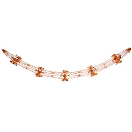 Christmas Concepts® 9ft x 1ft Large Round Foil Garland Festive Hanging Decorations – Christmas Trimming (Copper)