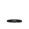 ONLY Women's Onlrasmi Faux Leather Jeans Belt Noos Belt, Black