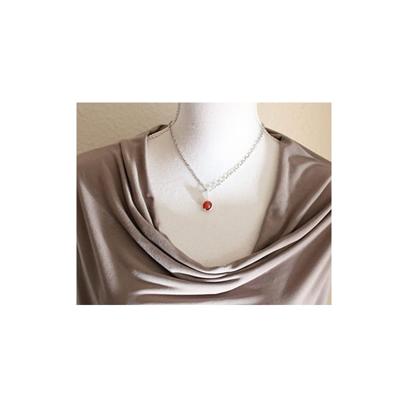 Kettenanhänger Tendre Edelstein Karneol (Silber)