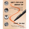 Purple Matte Liquid Eyeliner, Highly Pigmented Eyeliner, Waterproof, Smudge-proof