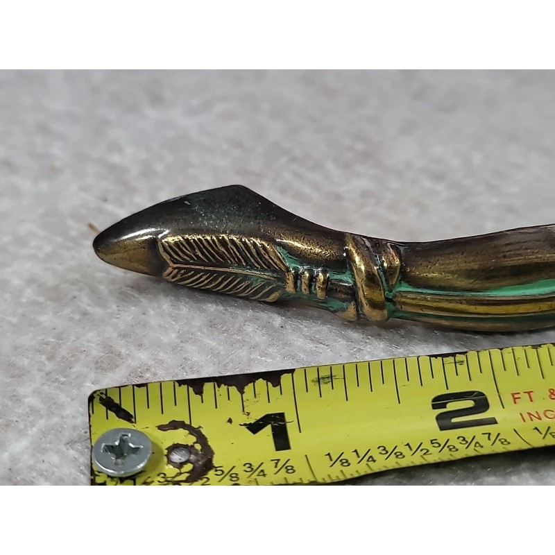 Hickory Hardware Southwest Lodge Verde Antique 3"cc Arrow Cabinet Pull