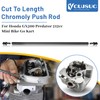 VCUJSUC Cut To Length Chromoly Push Rod for Honda GX200