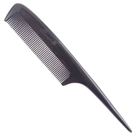 Breezelike Hair Combs - Fine Tooth Ebony Wood Comb for Women - No Static Black Sandalwood Teasing Tail Comb