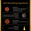 SpaVed All-Natural, Vegan Onion Hair Oil, prevents hair thinning and