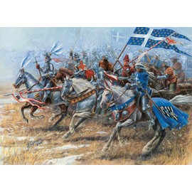 Zvezda 500788036 - 1:72 French Knights and Cavalry