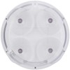 St. Leonhard Shower Clock: Bathroom Wall Clock with LCD Thermometer,