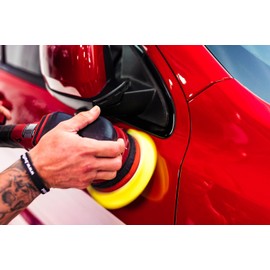 Buff and Shine - EdgeGuard Foam Buffing Pads - Yellow - 6" Polishing Pad - Pack of 2