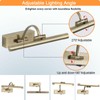 Tassuowell Wireless Picture Lights for Wall,12 Inch Battery Operated Picture