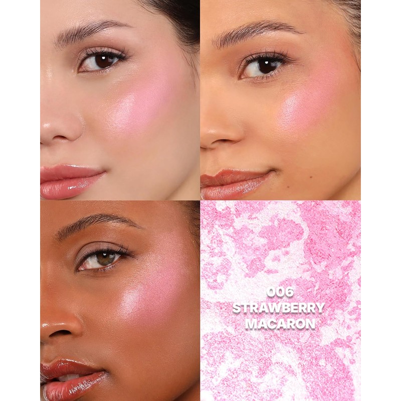 Moira Rubor Marvelous Baked Blush (006, Strawberry Macaron)