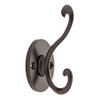Liberty 3-13/16 in. Cocoa Bronze Scroll Hook