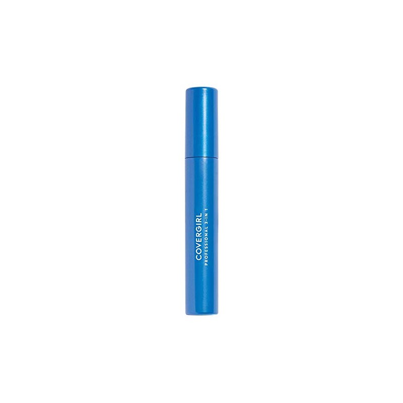 COVERGIRL Professional All-in-One Curved Brush Mascara, Black 205, 0.3 fl