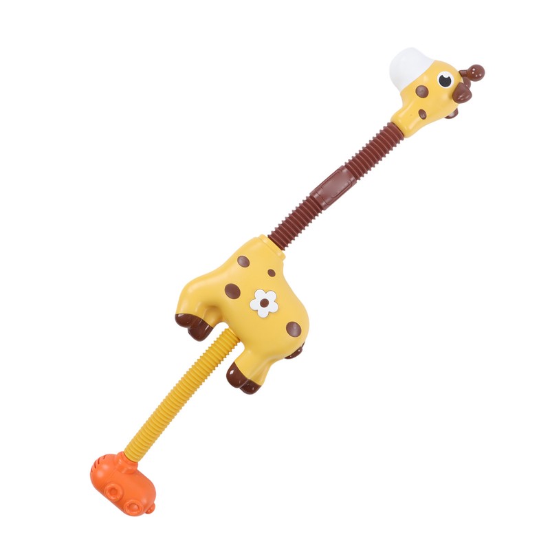 Baby Bath Toys with Shower Head Angle Adjustable Animal Shape