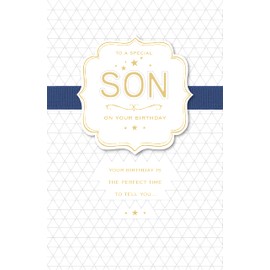 UK Greetings Birthday Card for Son - Special Design