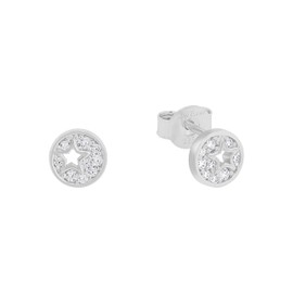 s.Oliver Children's Stud Earrings, Silver