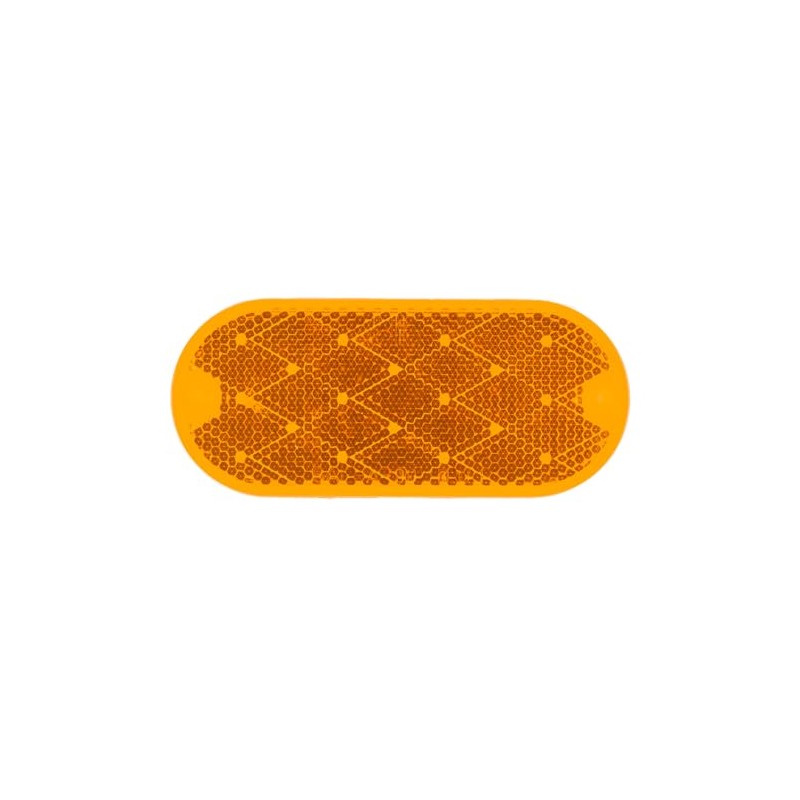 Grote 41033 Oval Reflector - Amber