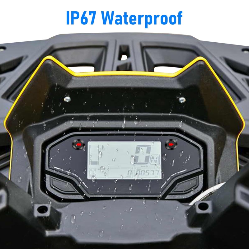 Linkstyle 2PCS 12V LED Indicator Light, 1/2" Panel Cutout Signal