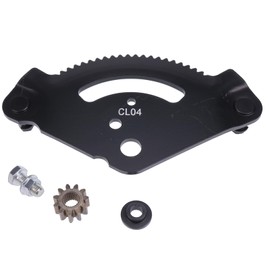 DUDSN 717-1550F Steering Gear Plate with Pinion Gear Compatible with MTD Cub Cadet Troy Bilt Replaces 717-1550 717-1550F 717-1550A 7171554 1193976