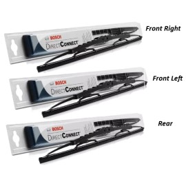 BOSCH WIPER BLADES TOYOTA SIENNA VAN FRONT LEFT - RIGHT & REAR 26"/19"/16"