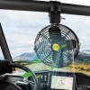 UNIGT Universal UTV Cooling Fan Compatible with Polaris RZR Can