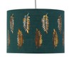 firstchoicelighting Dark Green Pendant Shade, Easy Fit Ceiling Lightshade, Fern