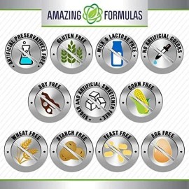 Amazing Formulas Serrapeptase 40000 Iu 90 Cápsulas Sabor Sin Sabor MÁS VENDIDO 5º en Suplementos Alimenticios Amazing Nutrition 5.0 Calificación 5.0 de 5. 5 opiniones. (5)
