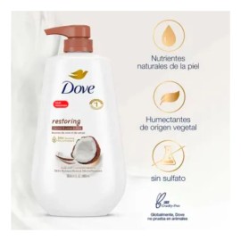 Jabón Líquido Corporal Dove Coco Cocoa 905 Ml