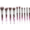 Ipetboom Juego De 10 Brochas De Maquillaje Con Cerdas Blancas