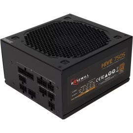 Rosewill HIVE-750S 750W 80 PLUS BRONZE Fully Modular Power Supply - Black