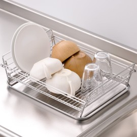 Wahei Freiz SUI-717 Stainless Steel Kitchen Storage Drainer, Sui Mister Collapsible, Large, Made in Japan