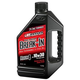Maxima Racing Oils 30-10901-3PK Premium Break in 10w30 Motorcycle Engine Oil 1L Bottle, 3-Pack