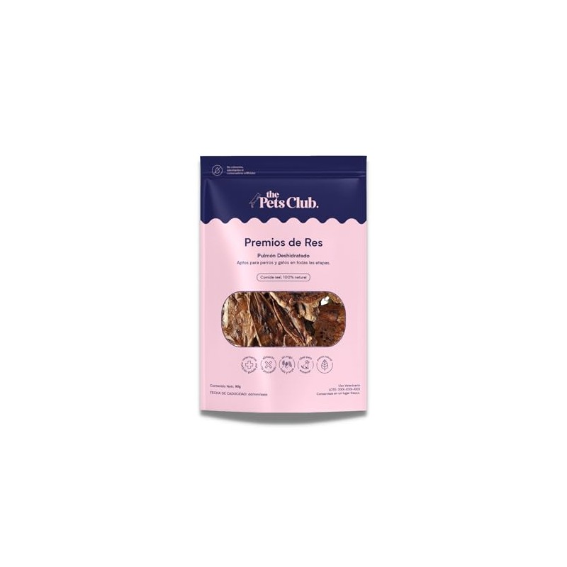 The Pets Club Premios Deshidratados para Perro - 3 Pack