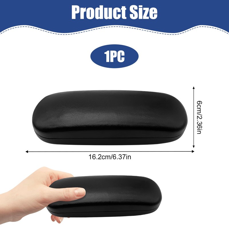 Horktrust Durable Glasses Case Hard Glasses Case for Men and