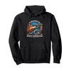 Firestarter Dragon Design With Vibrant Flames Pullover Hoodie