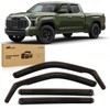 Nilight in Channel Window Deflectors for Toyota Tundra 2022 2023