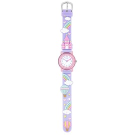 Sun Flame J-Axis TCL79 Women's 3D Watch, Purple, purple