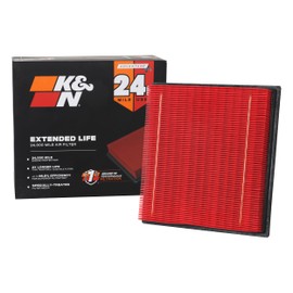 K&N Engine Air Filter: Extended Life 24,000 Mile Replacement Air Filter: Compatible with 2007-2021 Ford/Lincoln Truck and SUV (F150,F150 Raptor,Expedition, Navigator,F250,F350,F450,F550,F650),KNX-2385