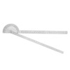 Angle Protractor 0‑180 Degree 2 Arm Finder Stainless Steel Woodworking