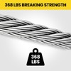 304 Stainless Steel Wire,Wire Rope, 7 x 7, 1/16 (1.5
