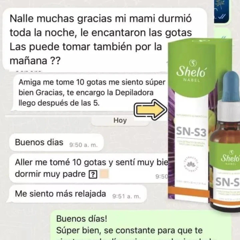 Sn-s3 Sin Estrés / Ansiedad Sheló Nabel Limón