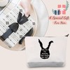 JXGZSO Frank Rabbit Inspired Cosmetic Bag Cult Movie Lover Gift