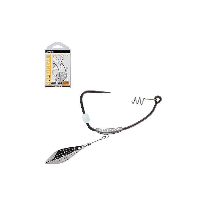 BKK Titandiver 2/0 1/453.6g 2 Pack 2 x Needle Hook